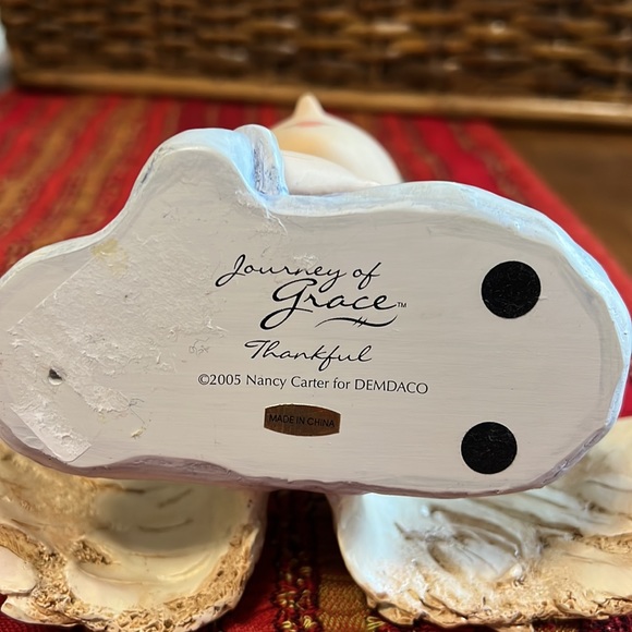 Journey of Grace “Thankful” Sculpture by Demdaco 2005 Medium Bust EUC - Picture 5 of 5